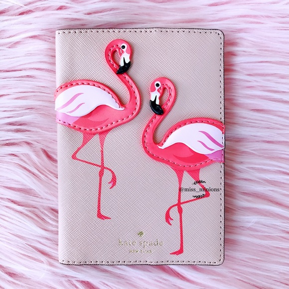 kate spade Accessories Flamingo Passport Holder Poshmark